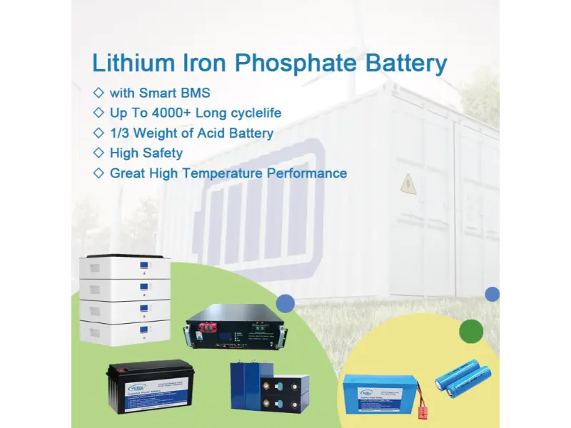 Pin Lithium iron phosphate-Pin LiFePo4 là gì?