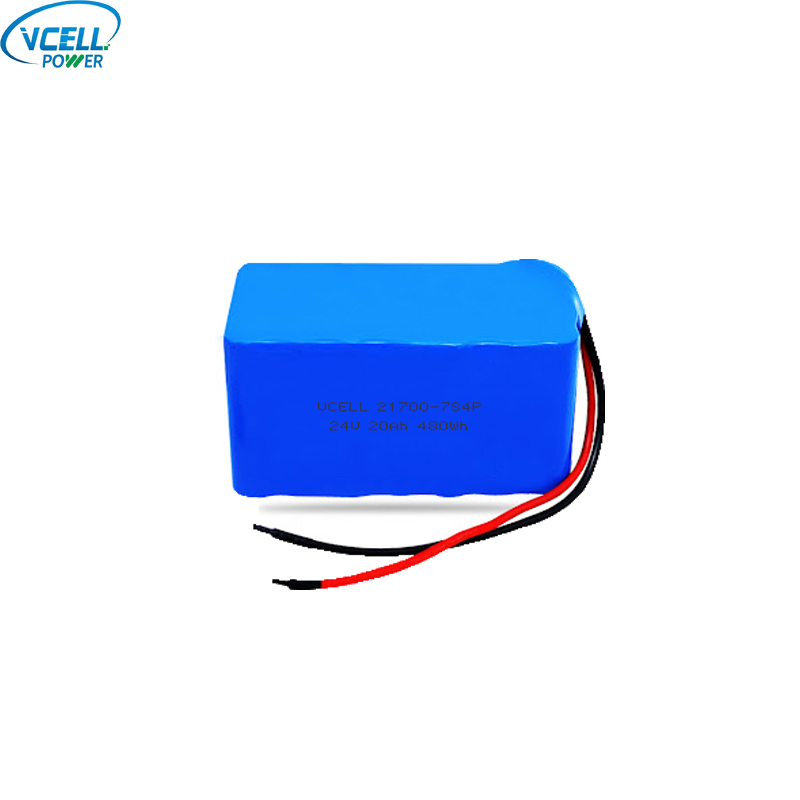 Bộ pin Li Ion 24V 20Ah 21700 7S4P