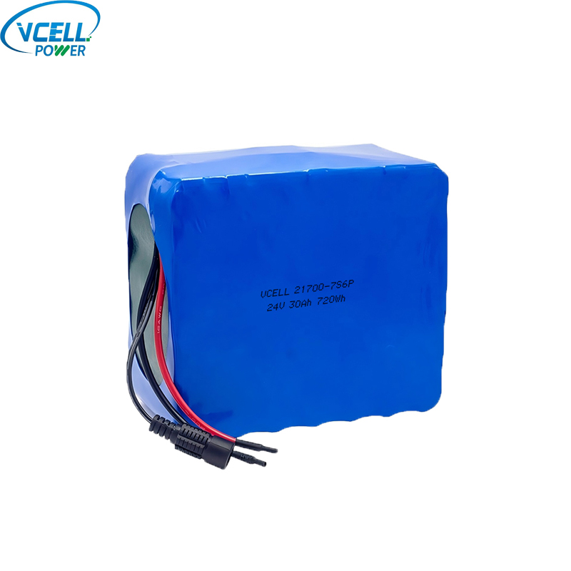 Bộ pin lithium Ion có thể sạc lại 24V 30Ah