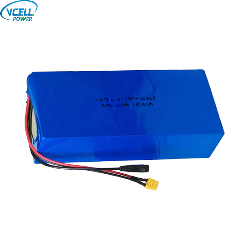 Bộ pin lithium Ion có thể sạc lại 60V 30Ah