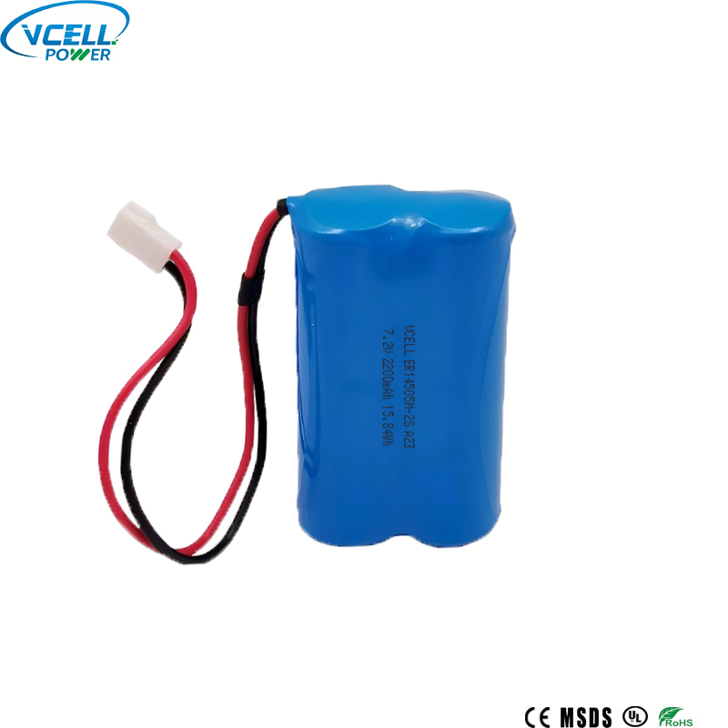 Bộ pin lithium chính 7.2V 2200mAh ER14505-2S