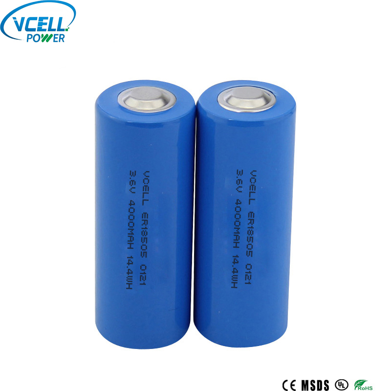 Pin Li SOCL2 chính ER18505 3.6V 4000mAh
